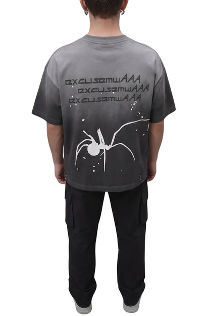 Grey Spider Unisex Oversized T-shirt