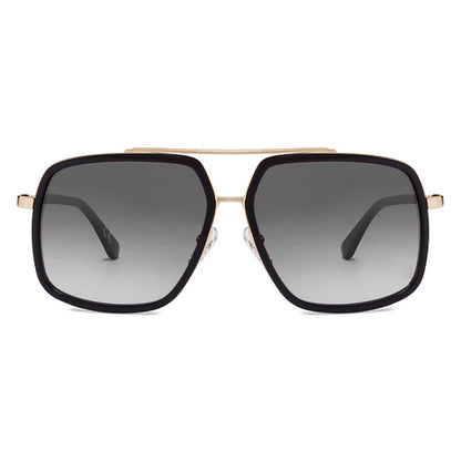 Calvin Klein Gold Full Rim Square Sunglasses