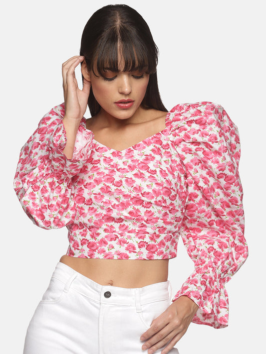 Buy Long Sleeve Crop Top For Women