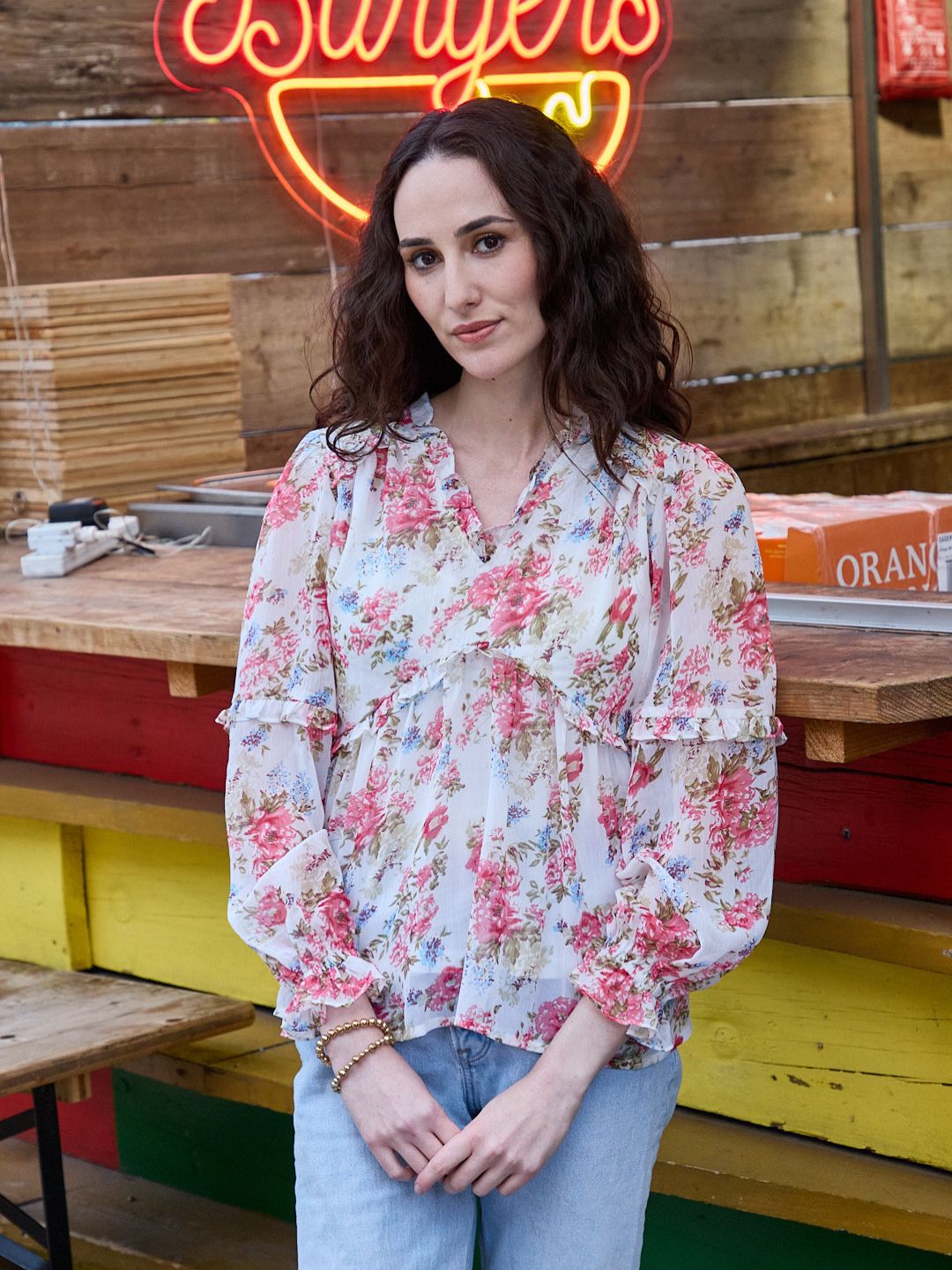 Buy printed tops for women online
