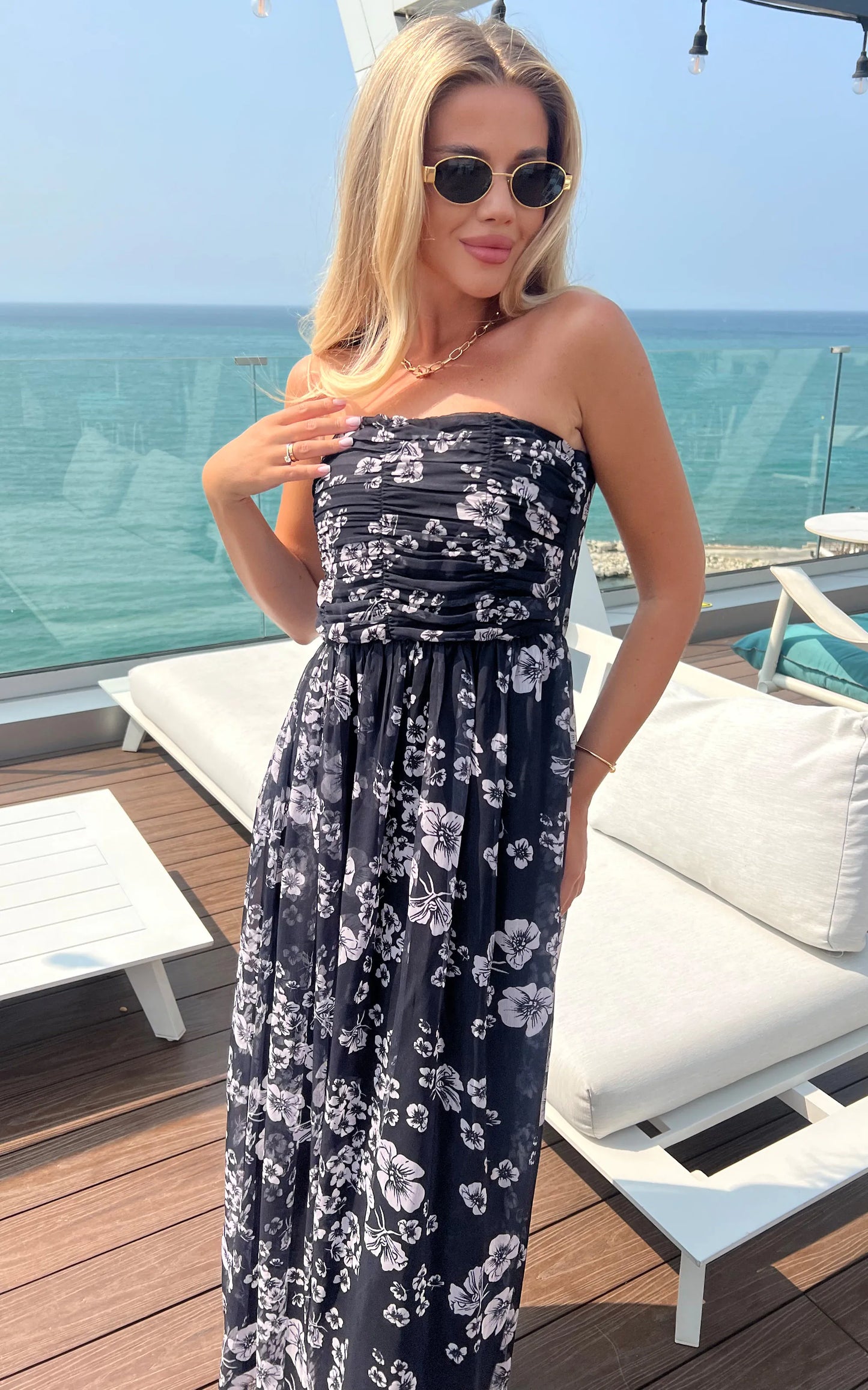 floral printed maxi dresses for ladies