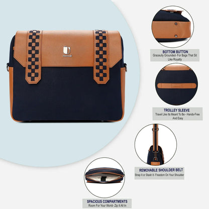 Soul Weave - Midnight Sand | Laptop Bag / Messenger Bag