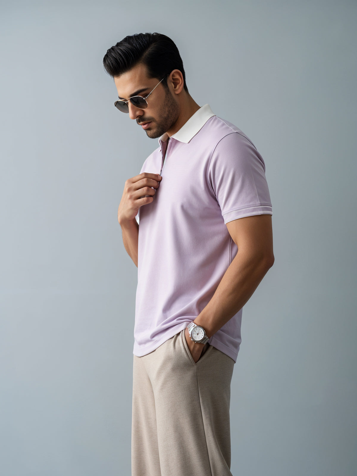 Plain Polo T-shirt