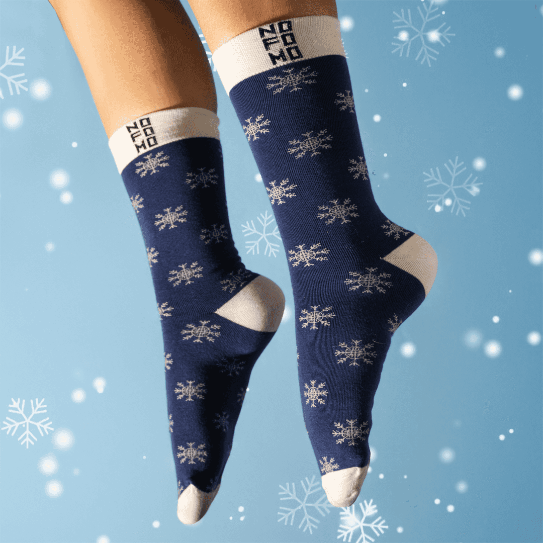 Box Of 6 - Crew Length Socks NOFOMO