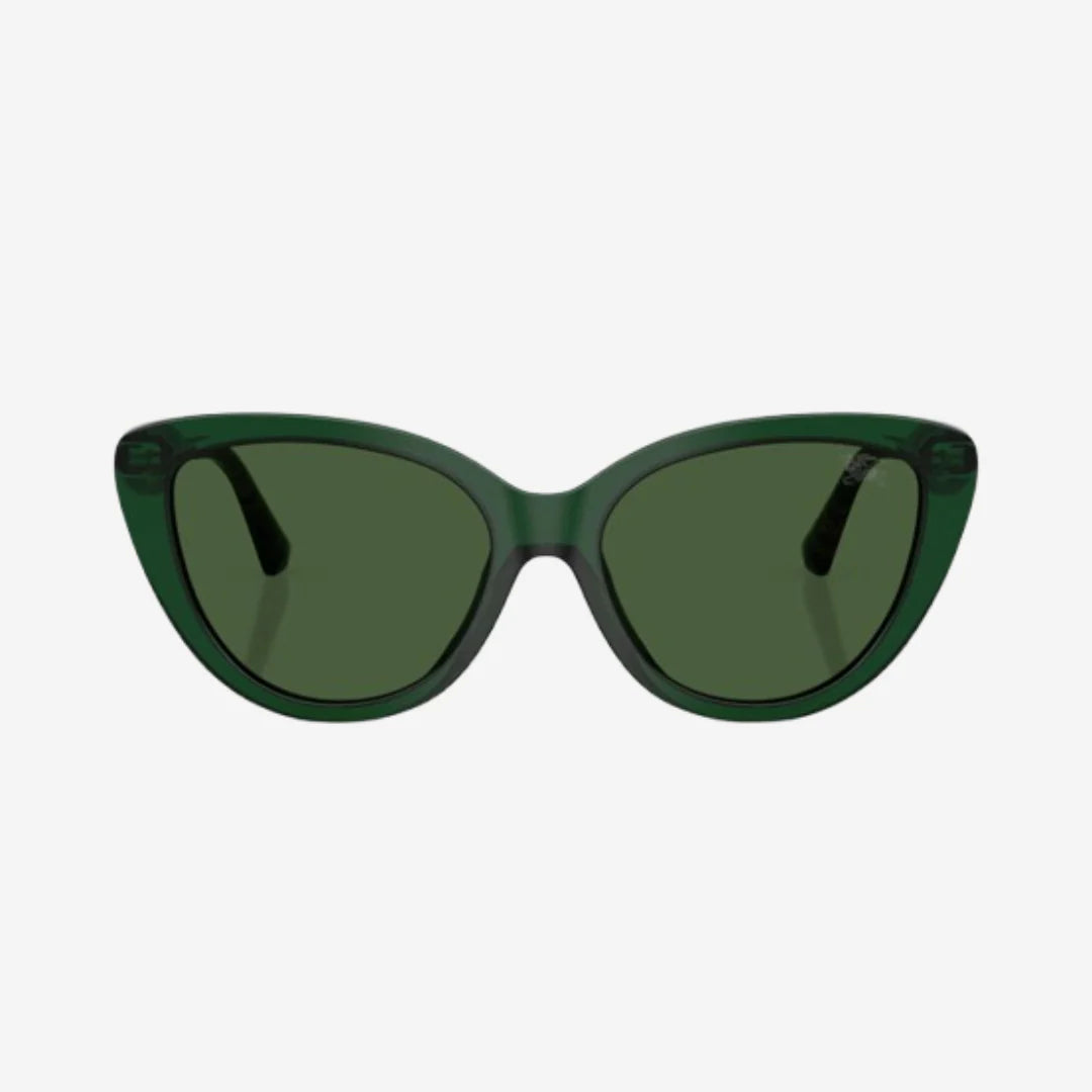 Burberry Sap Green Full Rim Cat eye Women's Sunglasses