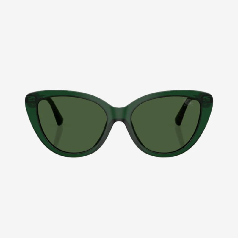 Burberry Sap Green Full Rim Cat eye Women's Sunglasses