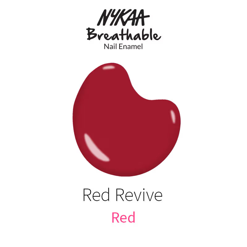 Nykaa Nail Enamel Breathable Nail - Red Revive 316 9 MILLI_LITRE
