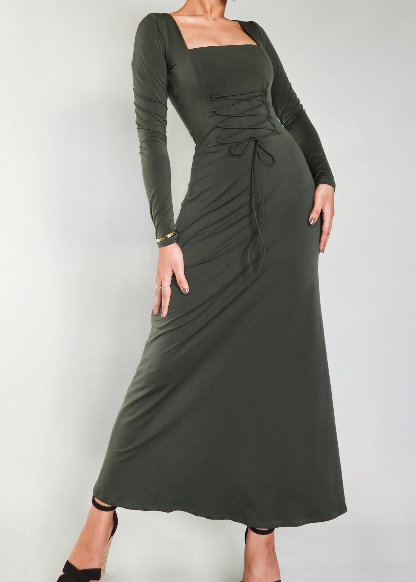 Olive Cottage Dress