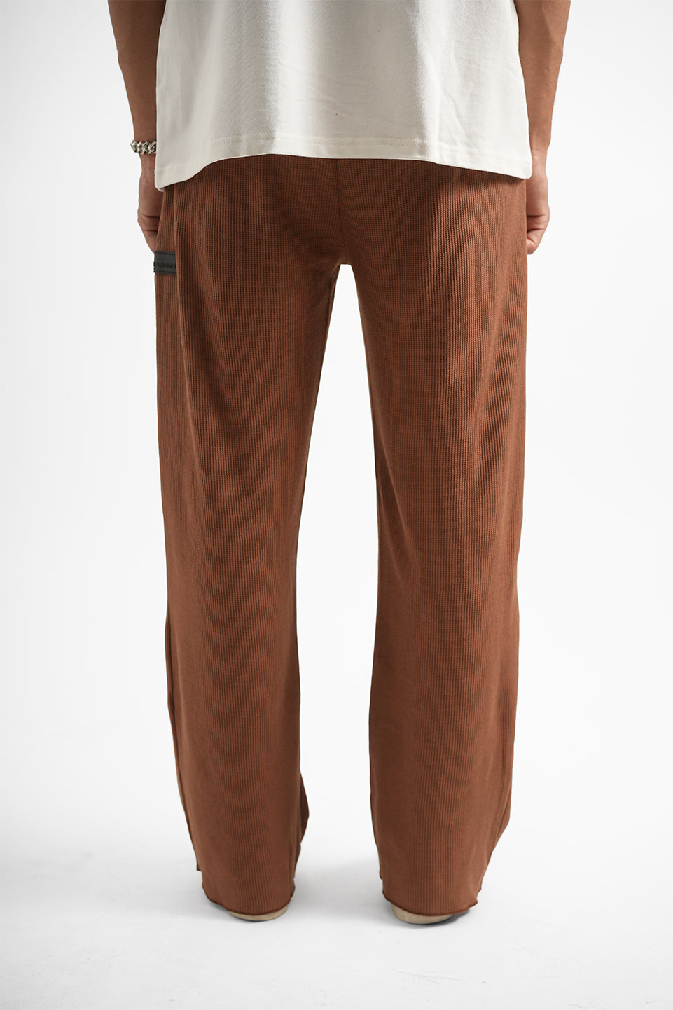 Waffle Rusty Brown Lounge Pants Main Character