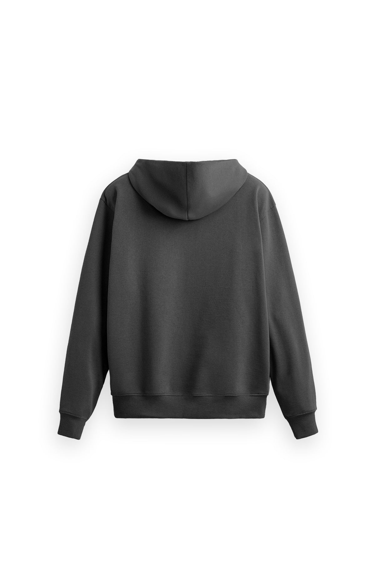 Nocture Printed Oversized Grey Hoodie Main Character