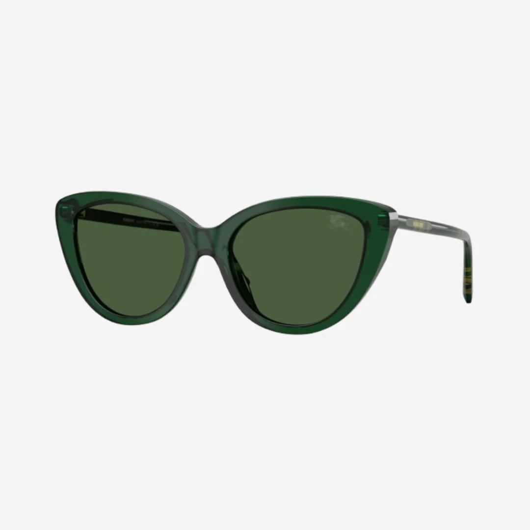 Burberry Sap Green Full Rim Cat eye Women's Sunglasses