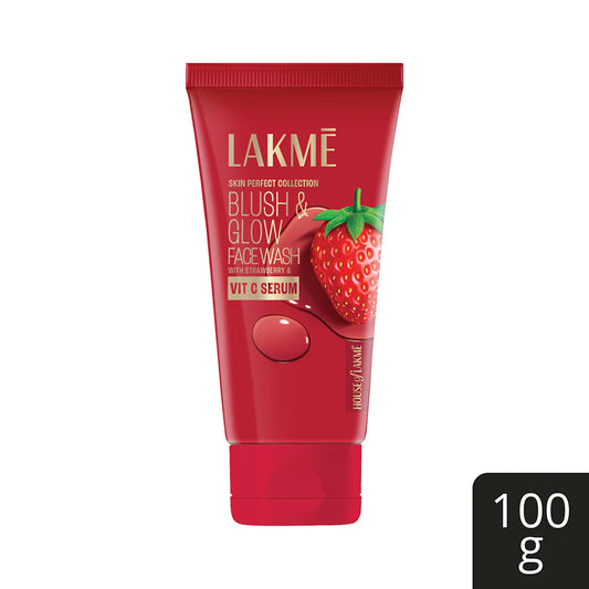 Lakme Paris Blush & Glow Strawberry & Vitamin C Serum Face Wash