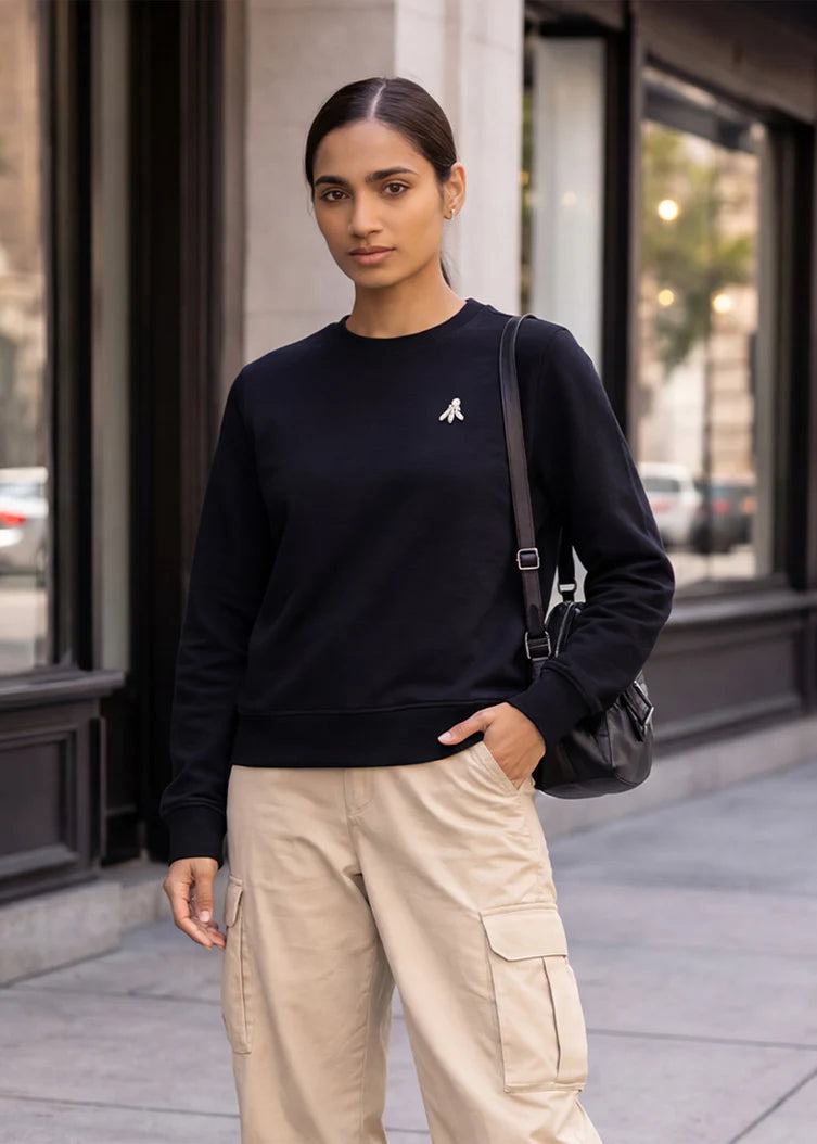 Classic Crew Neck iCotton Sweatshirt