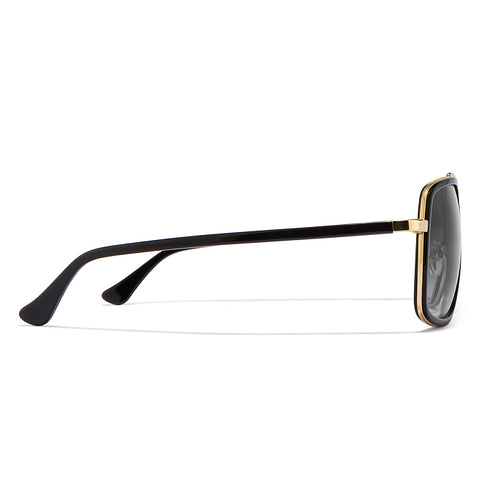 Calvin Klein Gold Full Rim Square Sunglasses