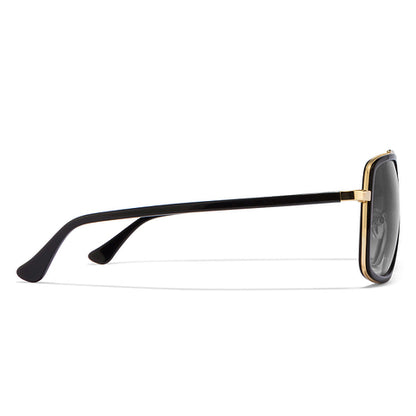 Calvin Klein Gold Full Rim Square Sunglasses