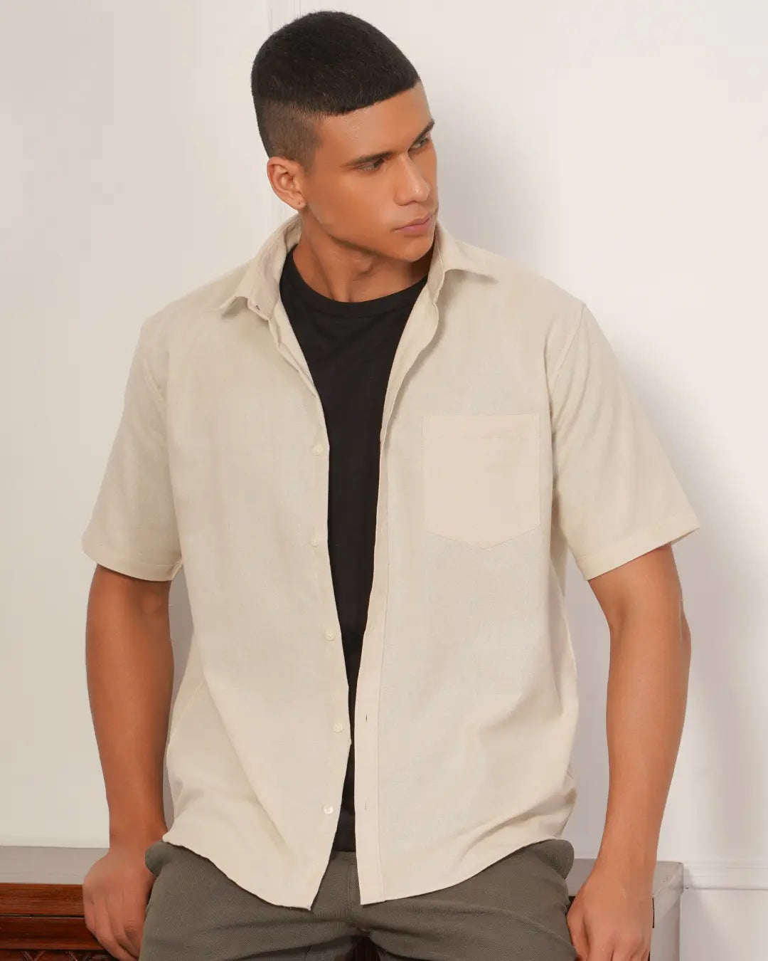 Half Sleeves Shirt House of Pure Eco