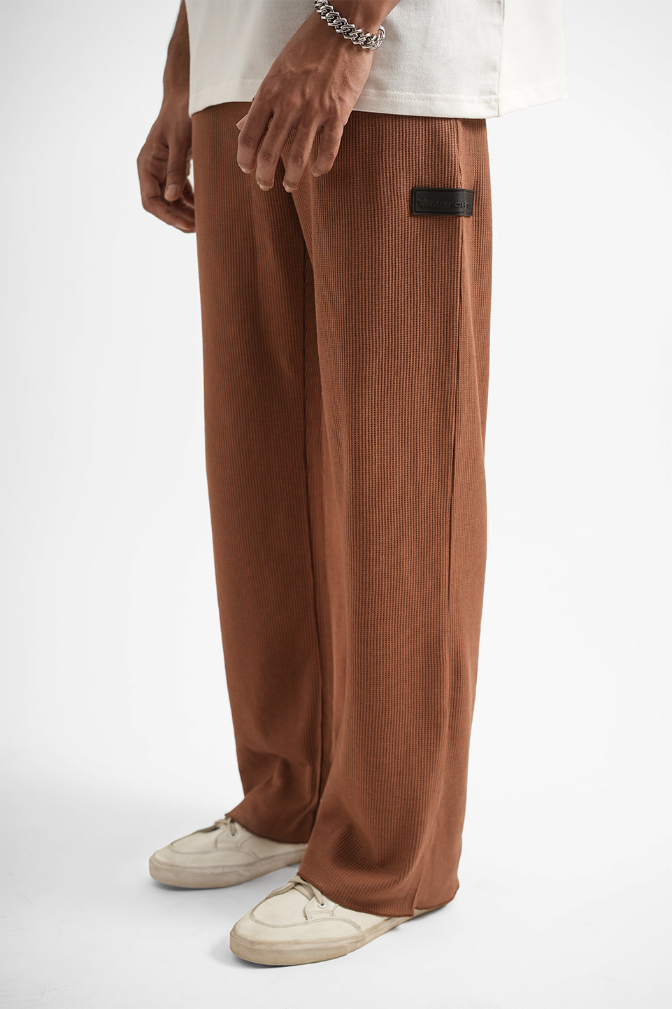 Waffle Rusty Brown Lounge Pants Main Character