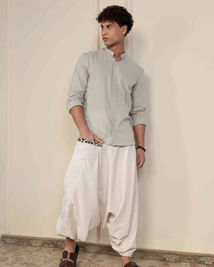 Aladdin Low Crotch Harem Pants House of Pure Eco