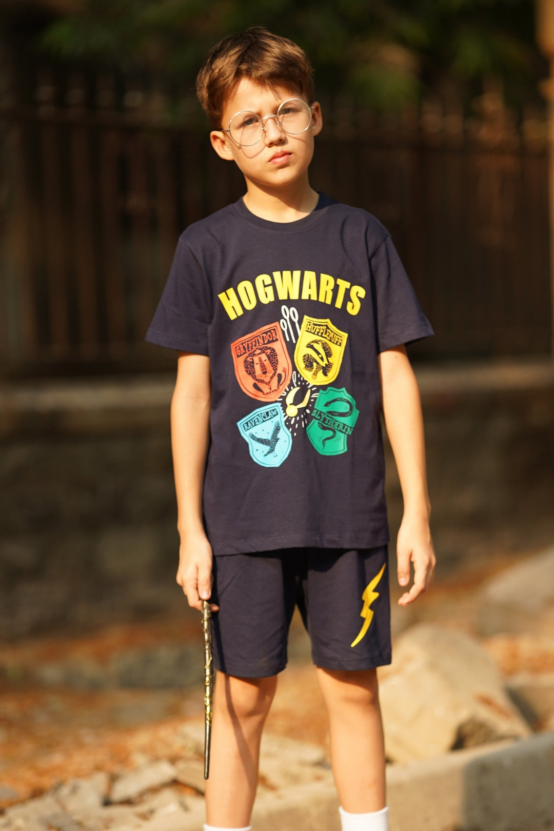 Hogwarts House Shorts Set Nap Chief