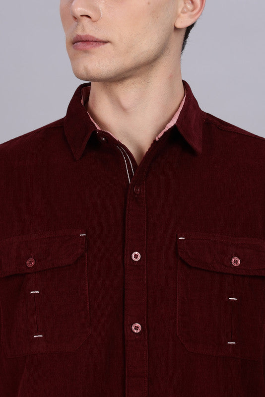 Kuons Avenue Men’s Auburn Corduroy Casual Shirt