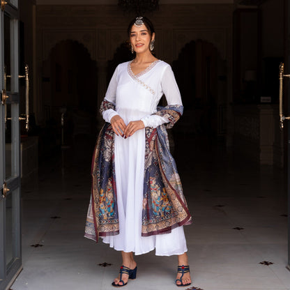 Shvetah Kalamkari Suit