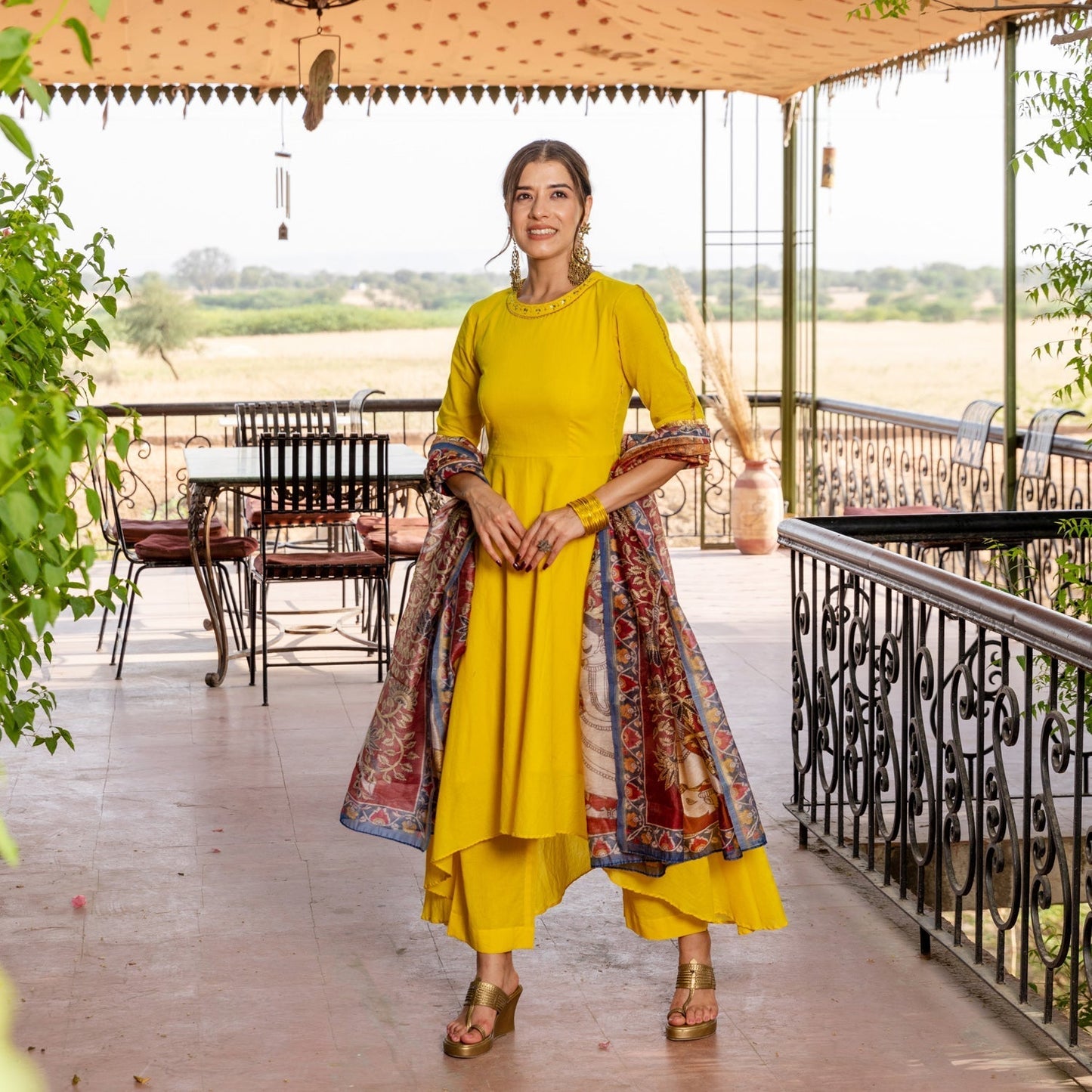 Pitah Kalamkari Suit