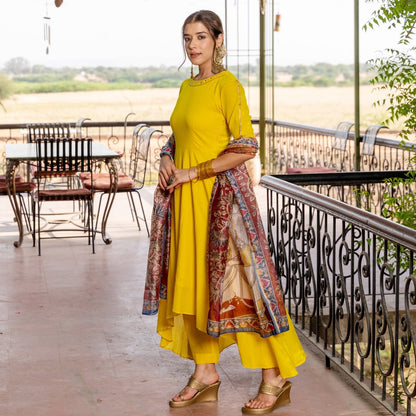 Pitah Kalamkari Suit