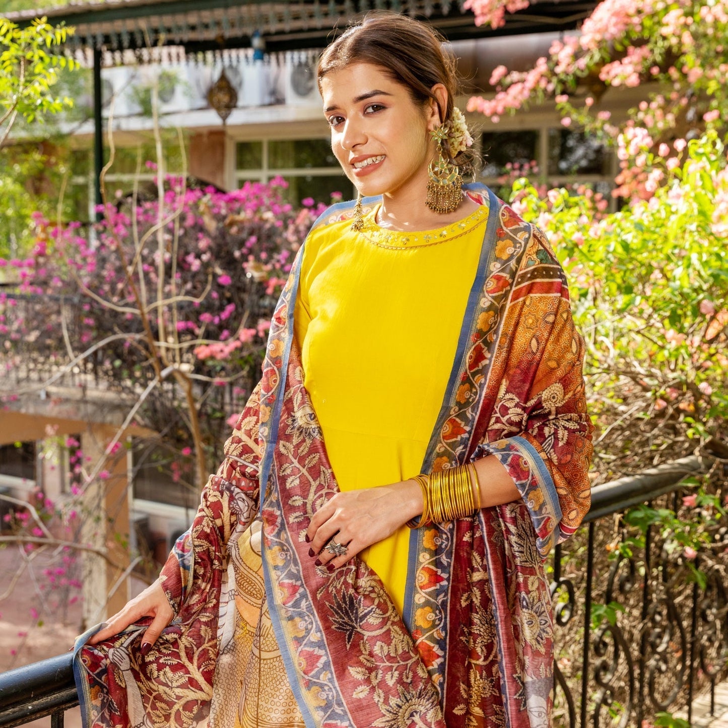 Pitah Kalamkari Suit