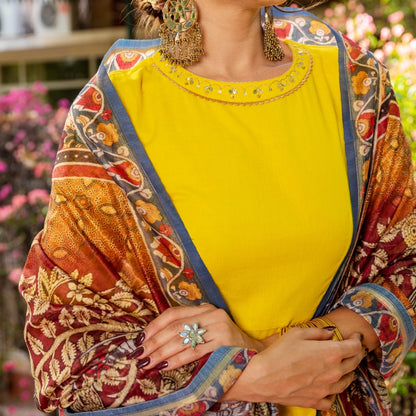 Pitah Kalamkari Suit