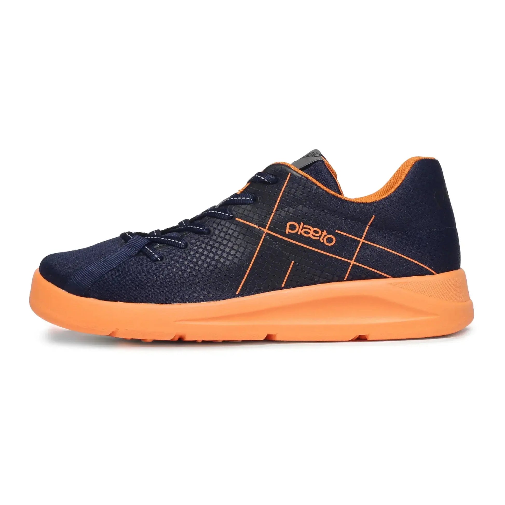 Men’s Block5 Navy Blue Sports Shoes Plaeto