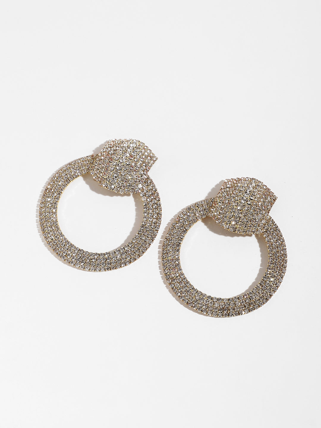 Glittering Grace Drop Earrings