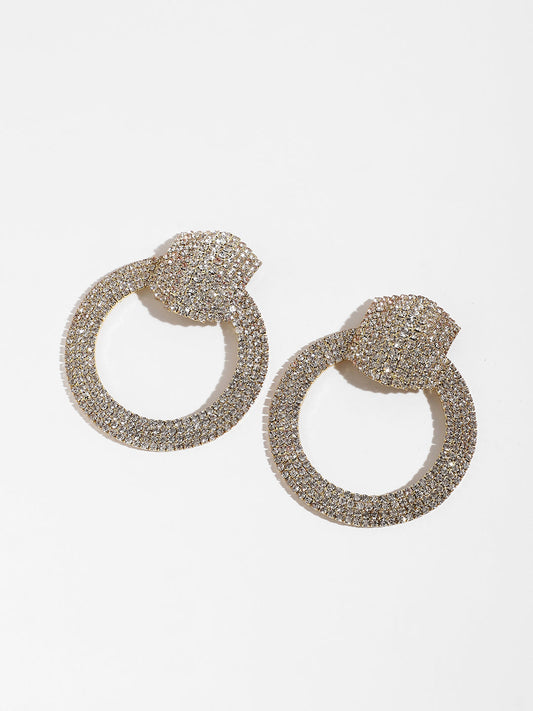 Glittering Grace Drop Earrings