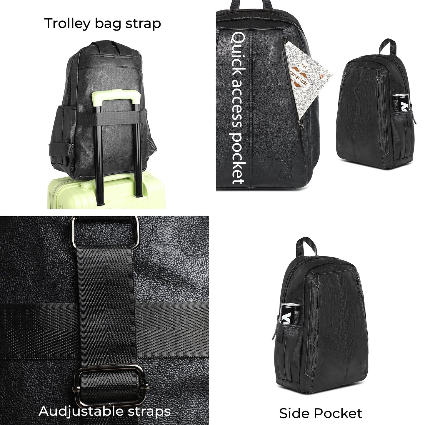 The Daily Dynamo Backpack - Onyx Black