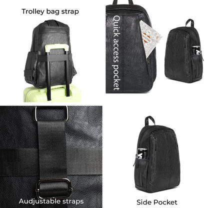 The Daily Dynamo Backpack - Onyx Black