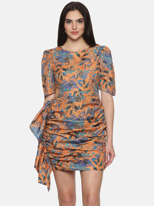 Buy Half Sleeve Mini Dress For Women