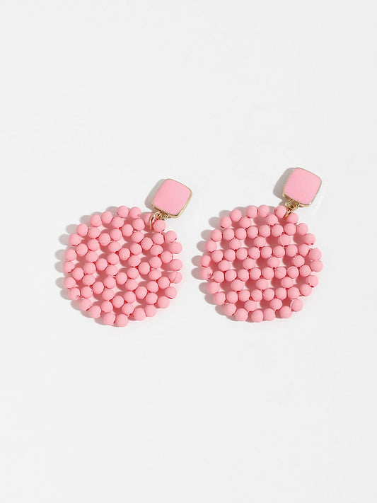 Fuchsia Fiesta Drop Earrings