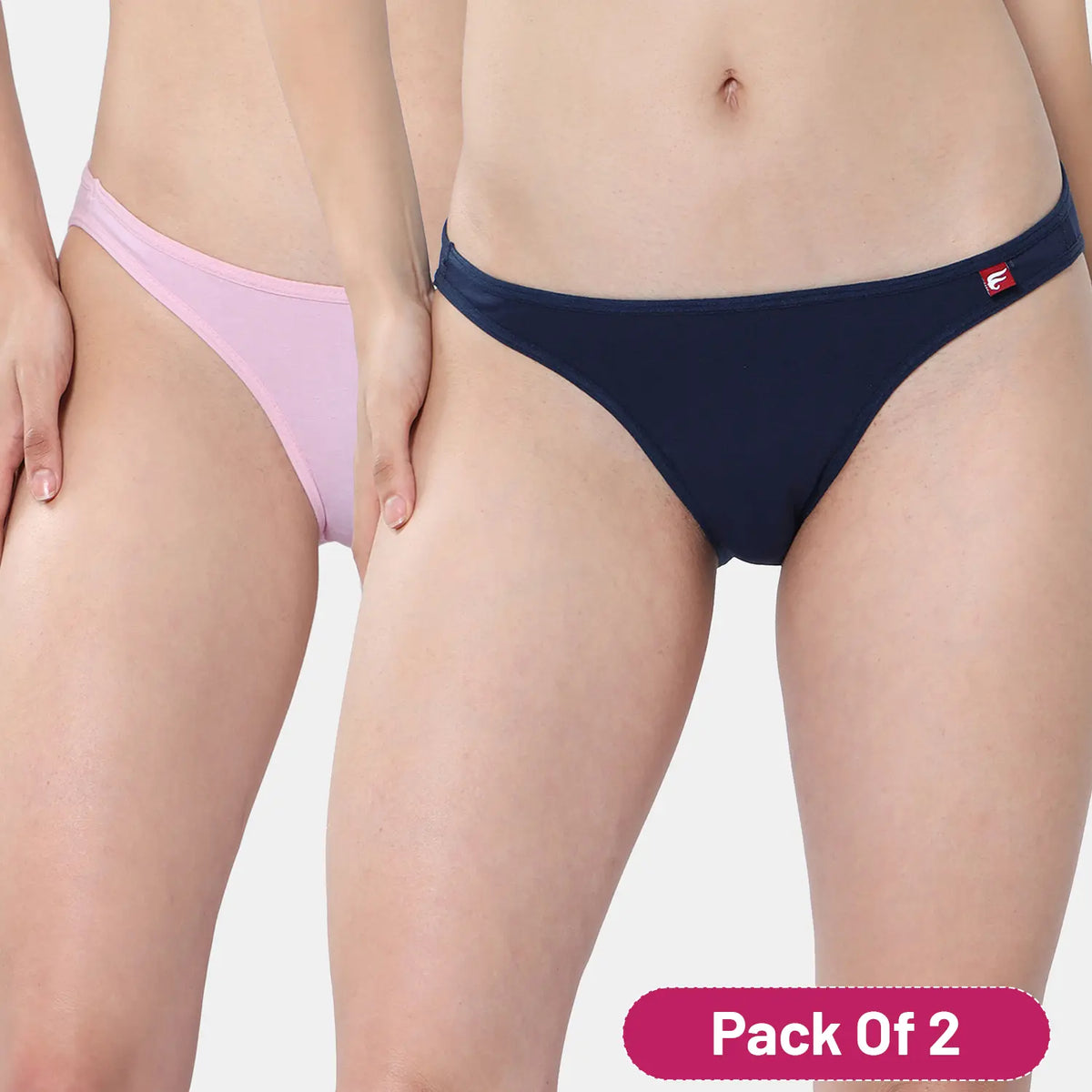 Envie Low Rise Half Coverage Bikini (Pack of 2)