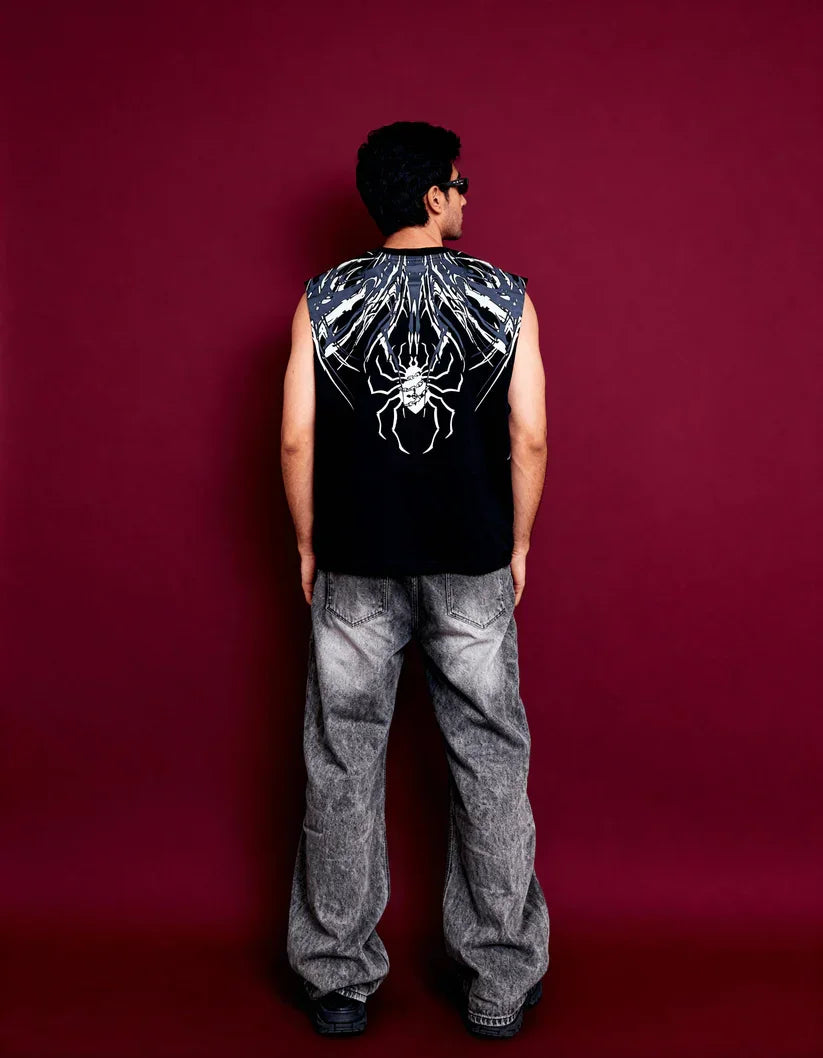Unisex Oversized Phantom Print Tank