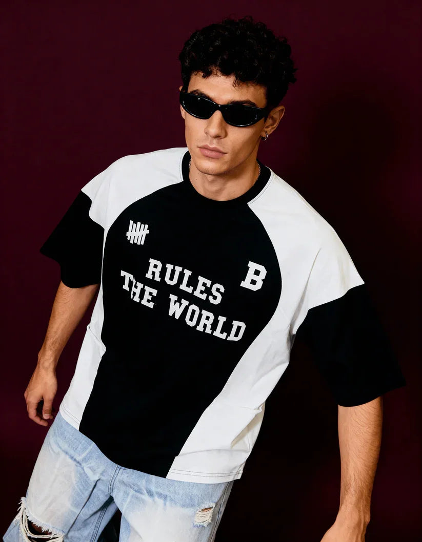 Rules The World Oversized Unisex T-shirt