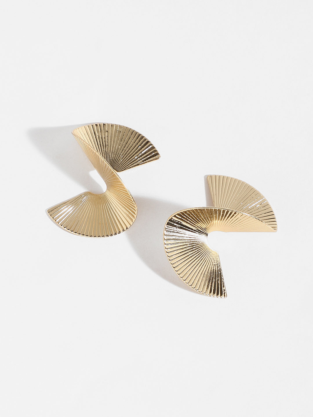 Spiraled Gold Studs
