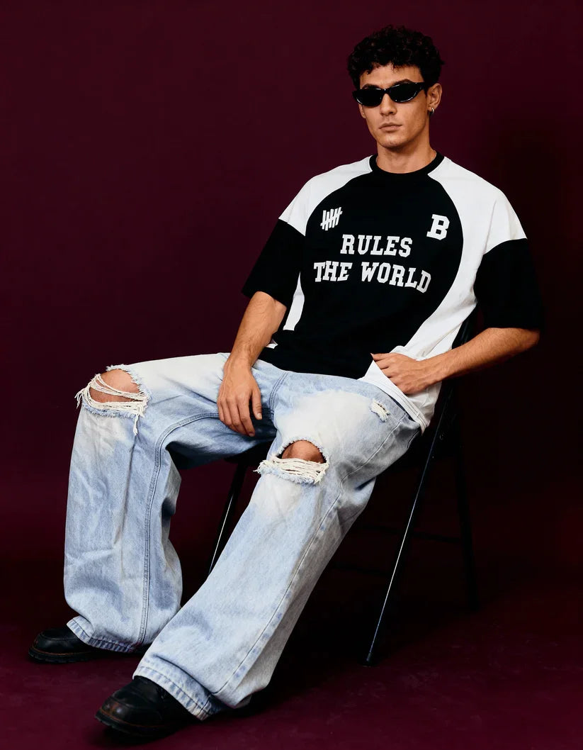 Rules The World Oversized Unisex T-shirt