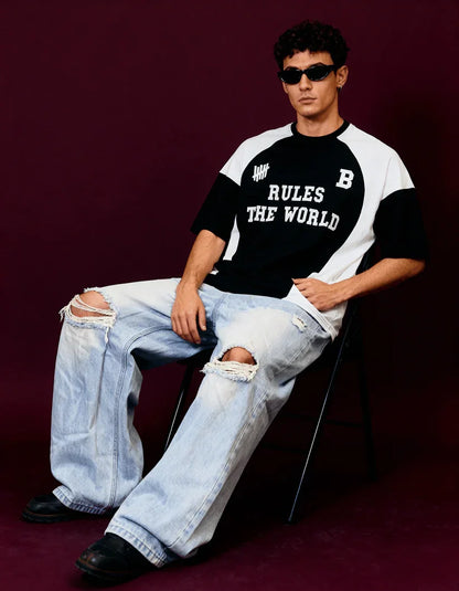 Rules The World Oversized Unisex T-shirt