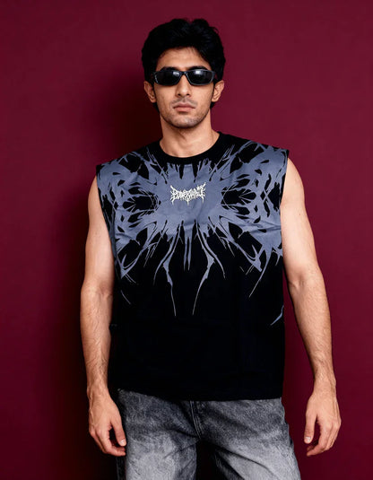 Unisex Oversized Phantom Print Tank