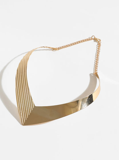 Gold Plated Designer Party Necklace For Women