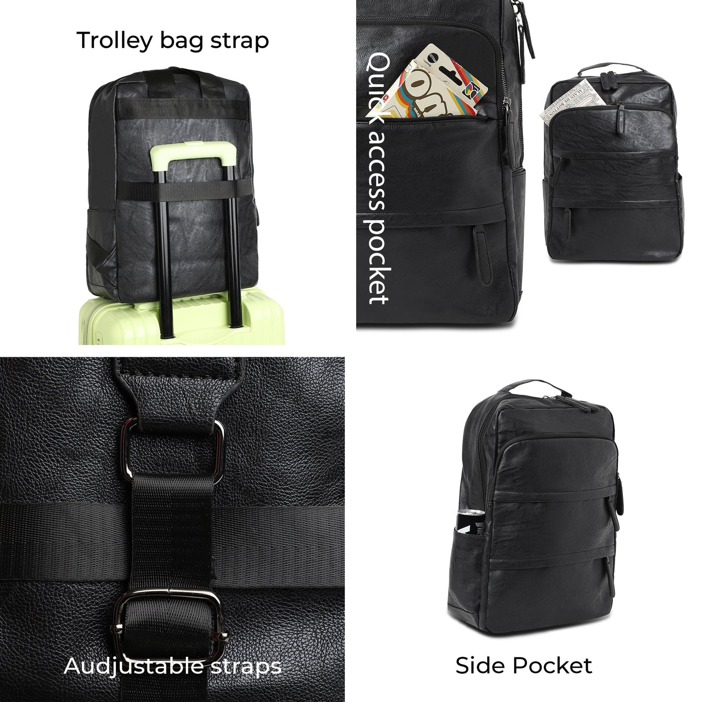 The Urban Drifter Backpack - Midnight Black