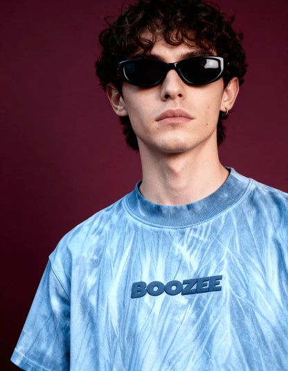 Unisex Blue Ice Dyed T-Shirt