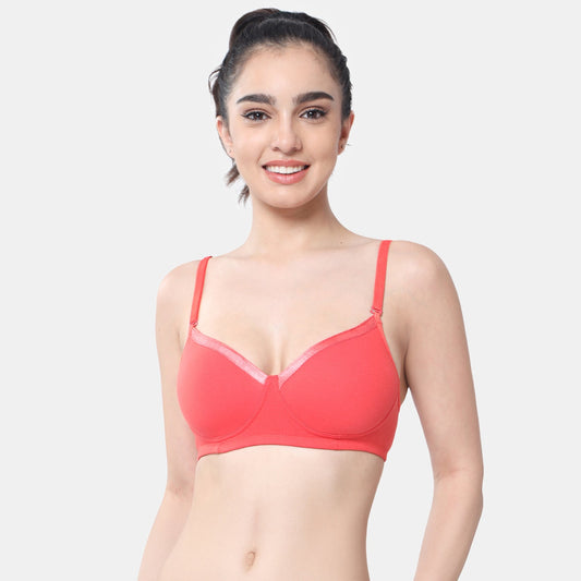 Envie Padded Non-Wired 3/4th Coverage T-Shirt Bra