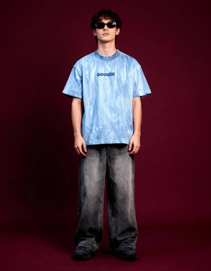 Unisex Blue Ice Dyed T-Shirt