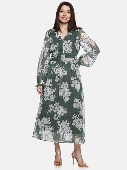  Floral dress for women