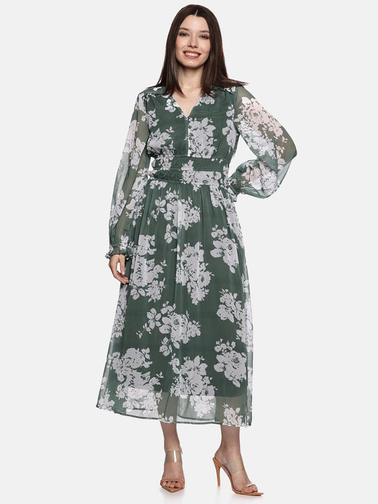  Floral dress for women